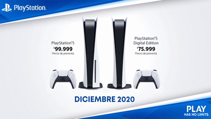 PlayStation reveló el precio oficial de la PS5