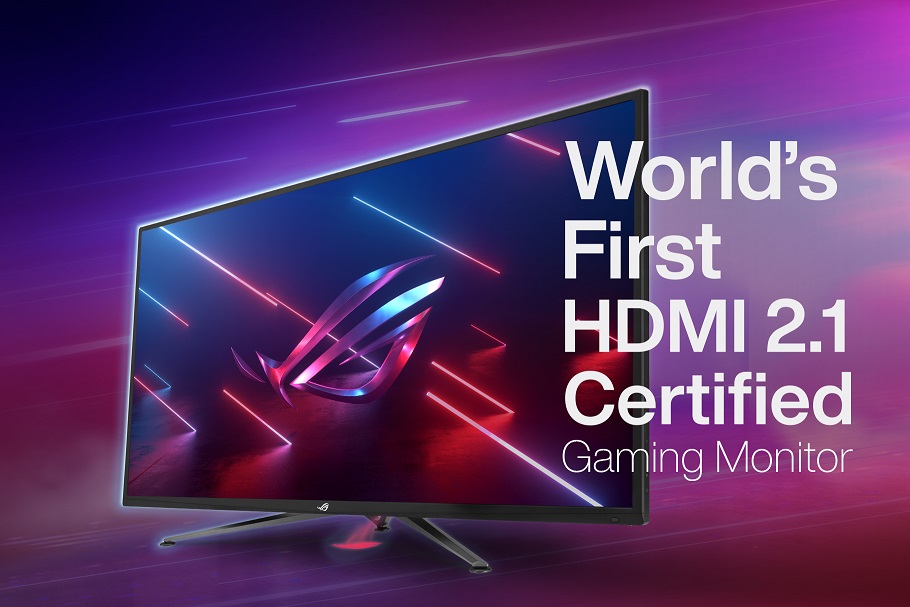 ROG anuncia el primer monitor gaming del mundo con certificación HDMI 2.1 y 4K 120Hz