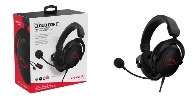 HyperX lanza los gaming headsets Cloud Core con sonido 7.1