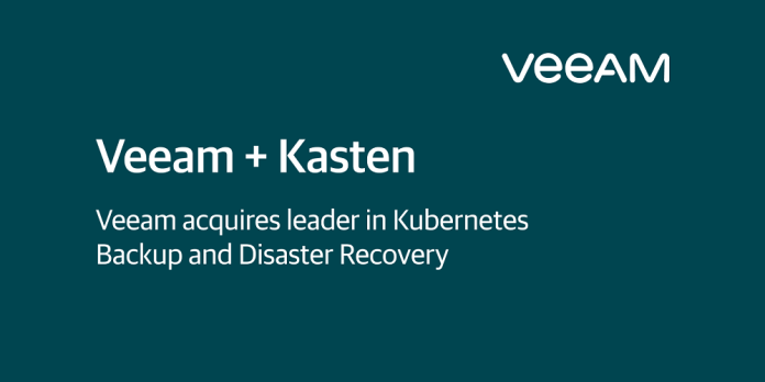 Veeam compra la empresa de seguridad de contenedores Kasten
