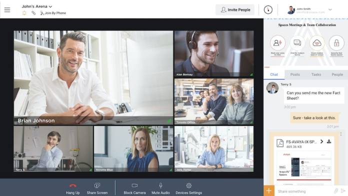 Avaya Spaces se combina y mejora con NVIDIA Maxime