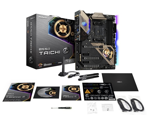 Llegaron los motherboards B550 Taichi de ASRock