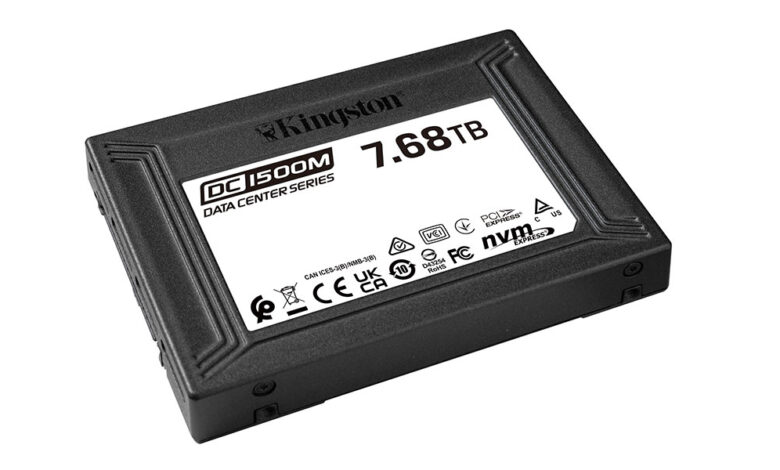 Kingston lanza SSD NVMe U.2 DC1500M para centros de datos
