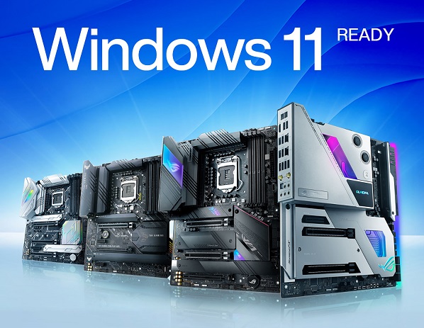 ASUS anuncia soporte de sus placas base para Windows 11