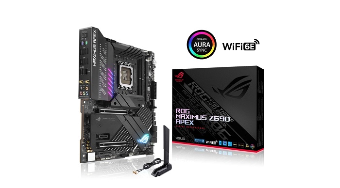 Los overclockers de ROG muestran la potencia de Alder Lake con la ROG Maximus Z690 Apex