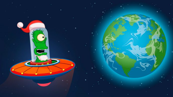 Un marciano invadirá Internet en Navidad