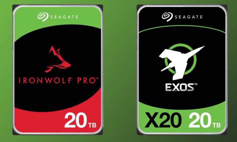 Seagate presenta nuevos discos duros de 20 TB