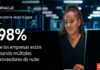 98% de las empresas en América Latina utilizando la nube pública han adoptado una estrategia multinube