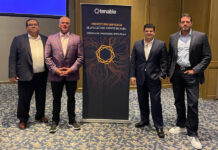 Arturo Barquin, de Tenable: “México es nuestro mercado de mayor crecimiento mundial en este año” Javier Salazar, Mark Thurmond, Arturo Barquin y Francisco Ramírez de Arellano, de Tenable, en México.
