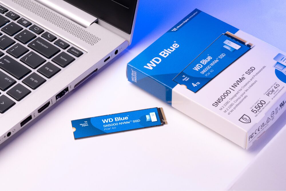 WD Blue SN5000 NVME SSD