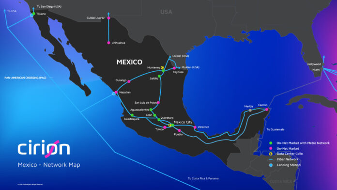 Cirion expande su conectividad en México.