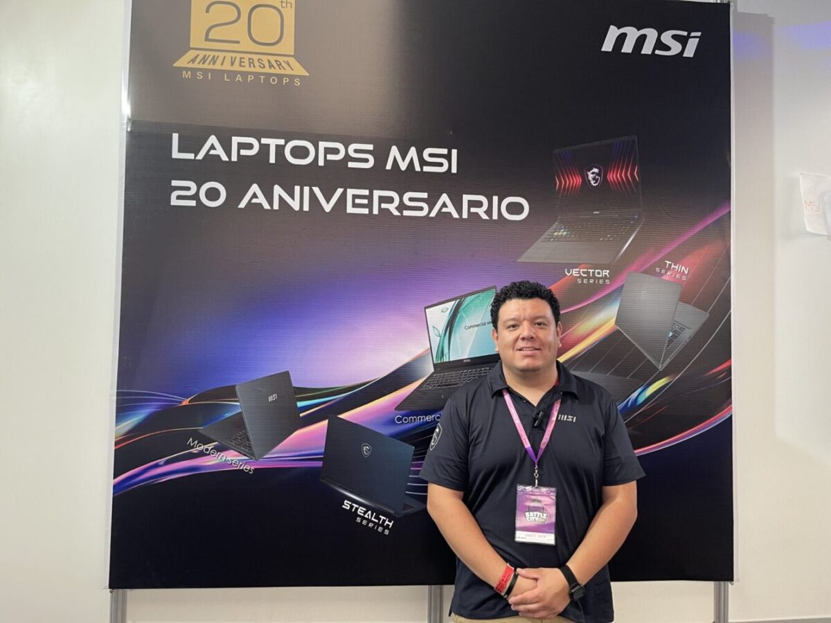 MSI refuerza su presencia en el mercado mexicano Daniel Mata, Gerente de Canal para la Línea de Laptops de MSI en México.
