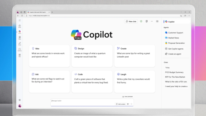 Microsoft presentó Microsoft 365 Copilot.