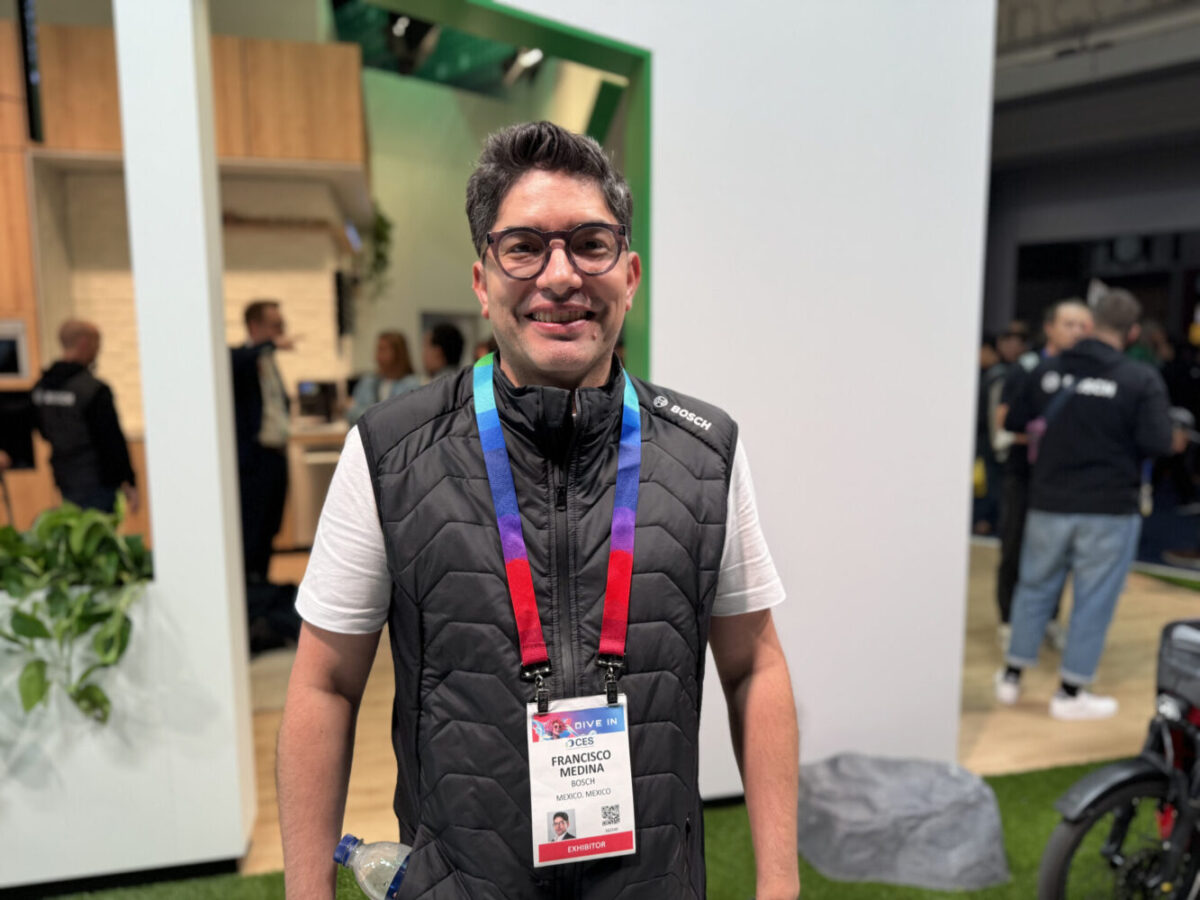 CES 2025: Bosch presentó sus soluciones impulsadas por IA Francisco Medina, Gerente de Comunicación de Bosch en México