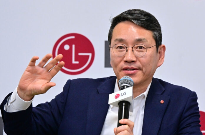 William Cho, CEO de LG. William Cho, CEO de LG.