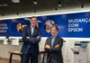Epson refuerza su compromiso con Latinoamérica con la visita de su Presidente Global Fabio Neves, Vicepresidente de Ventas y Marketing de Productos Comerciales e Industriales para Latinoamérica; y Yasunori Ogawa, Presidente; de Epson.