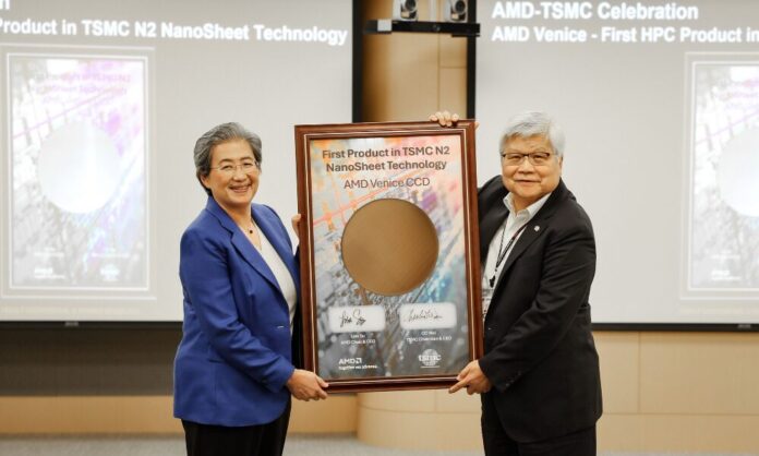 Lisa Su (AMD CEO), C C Wei (TSMC CEO) Lisa Su (AMD CEO), C C Wei (TSMC CEO)