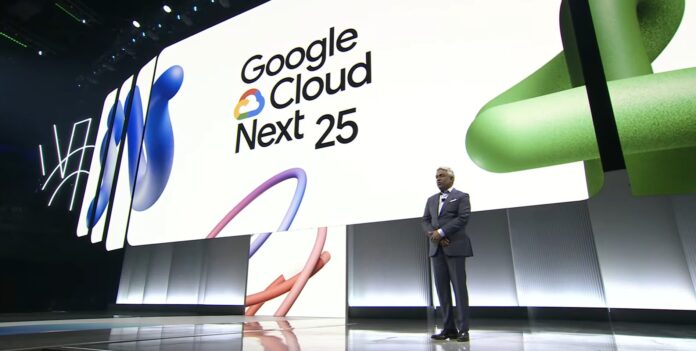 Charla de Thomas Kurian, CEO de Google Cloud, en la apertura del Google Cloud Next 2025.