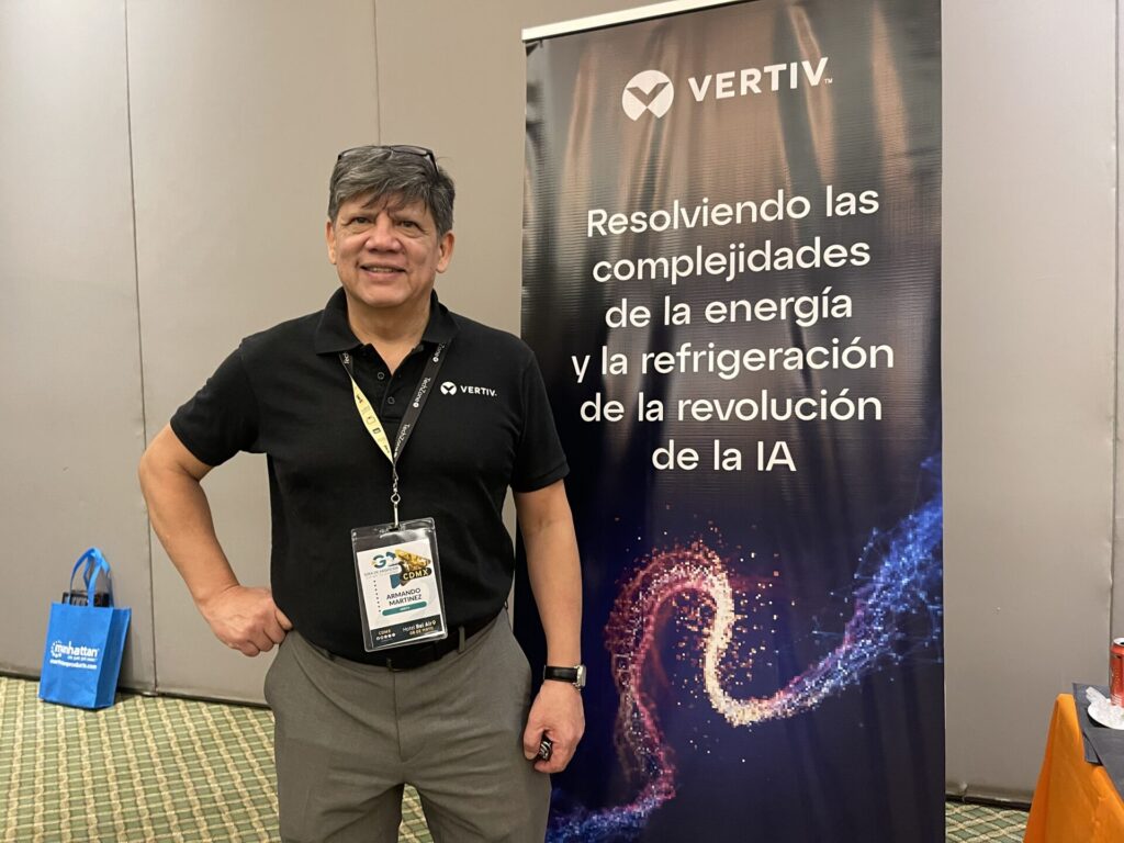 Armando Martínez, Senior Sales Account Manager en Vertiv.