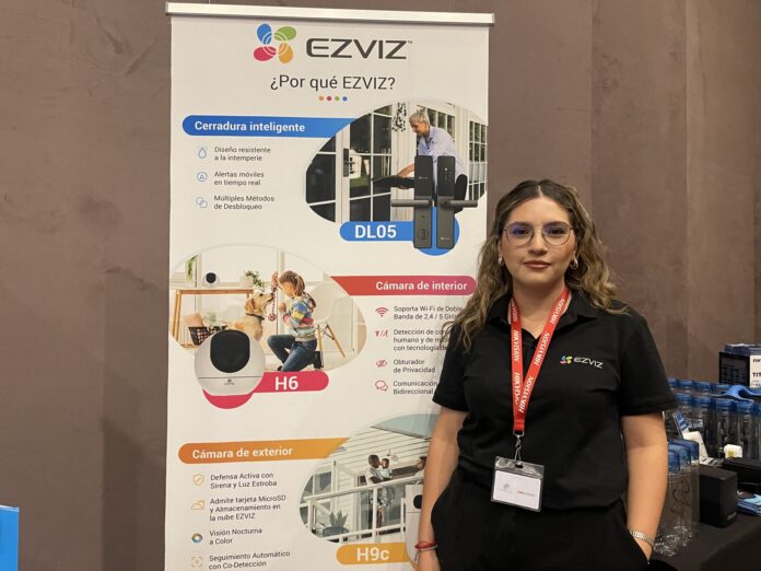 Fernanda Virgen, Regional Channel Sales Manager de Ezviz México.