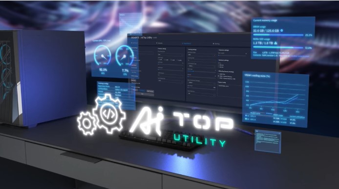 GIGABYTE AI Top Utility.