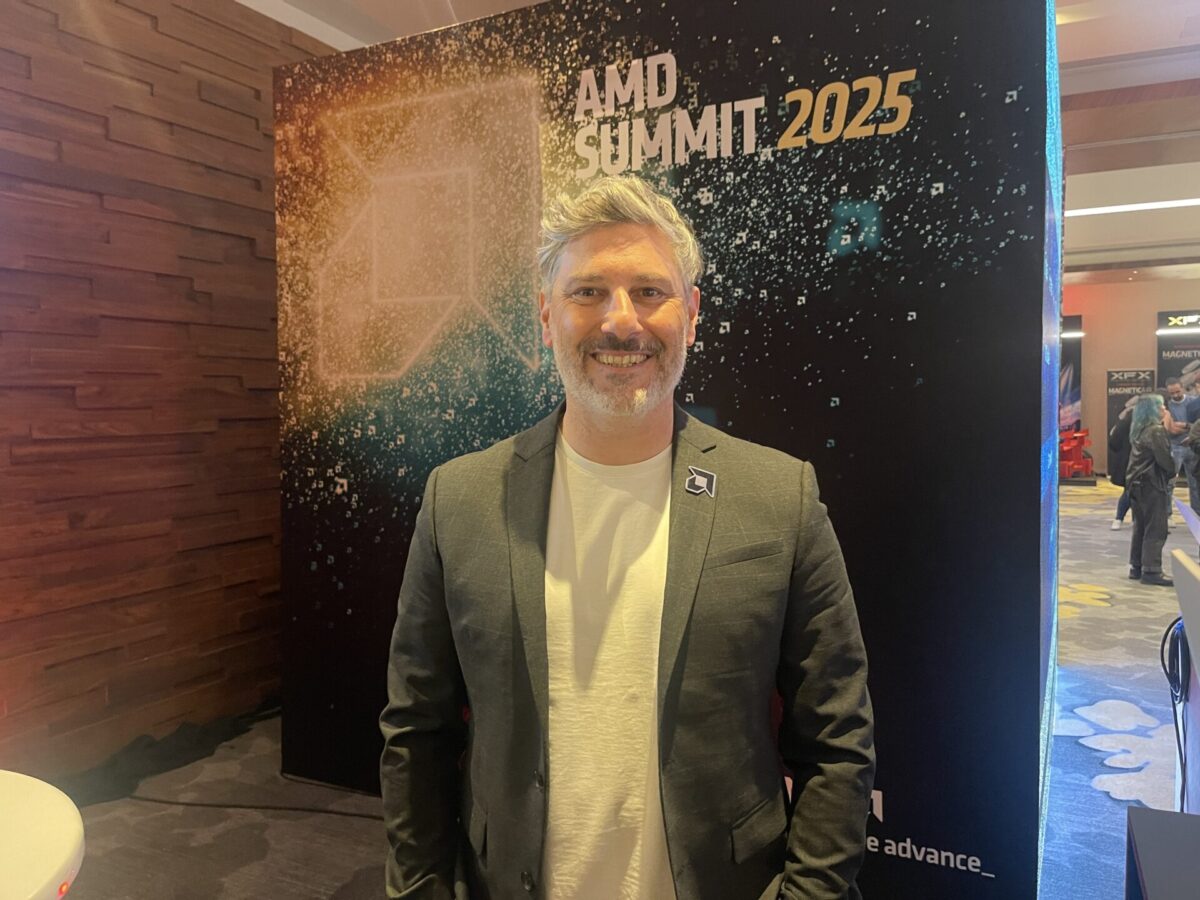 Matías Berardi, de AMD.
