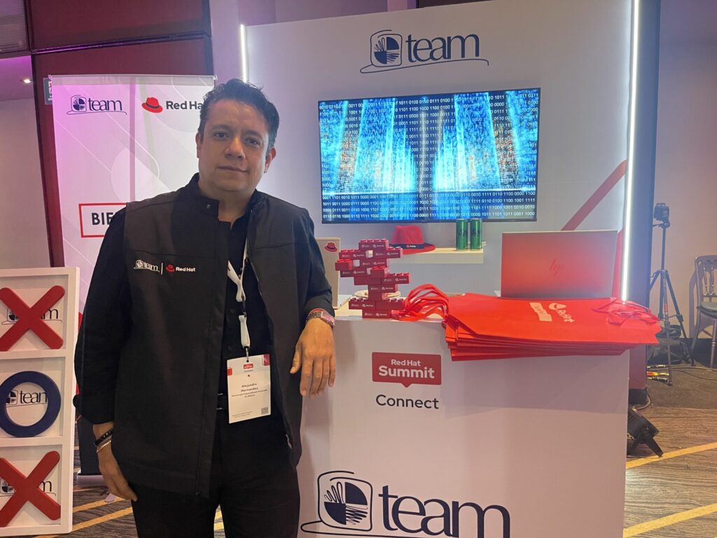 Alejandro Hernández, Brand Manager de Red Hat en TEAM.