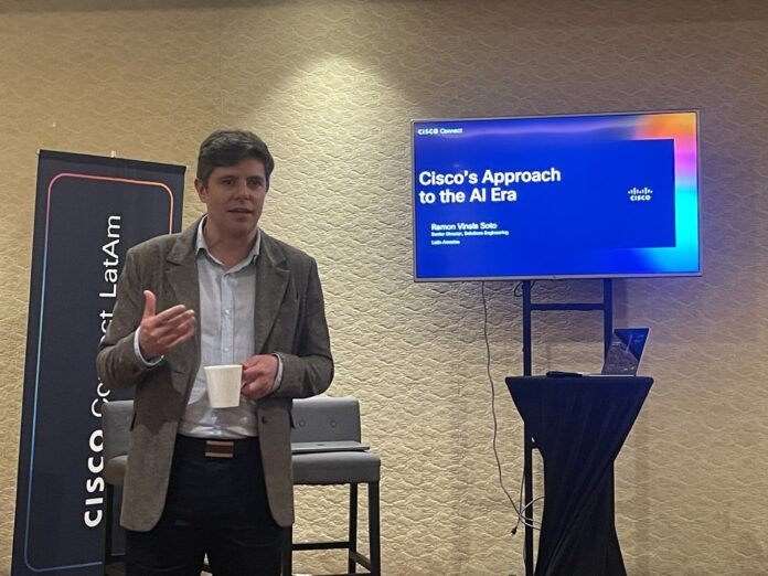 Ramón Viñals, Director de Ventas de Ingeniería de Sistemas para América Latina de Cisco, en el Cisco Connect 2025 LatAm