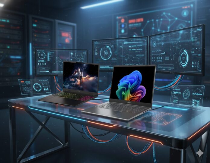 Acer presento sus nuevos modelos con procesadores AMD. Acer presento sus nuevos modelos con procesadores AMD.