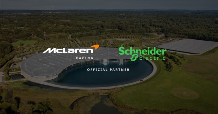 Schneider Electric sella una alianza con McLaren.