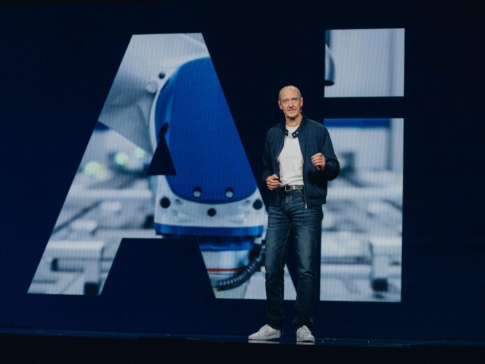 Roland Busch, Presidente y CEO en Siemens, en CES 2026.