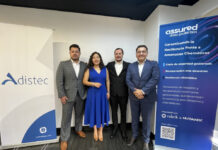 Adistec México le dio la bienvenida a Assured Data Protection a su portafolio Isaac Guerreto (Adistec) - Laura Domínguez, Channel Manager LATAM - Oscar Medellin, Territory Sales Manager y David Archundia – Senior Sales Engineer LATAM de Assured Data Protection