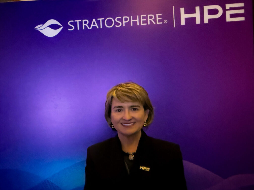 Pamela González de la Garza, Directora de Canales y Alianzas en Hewlett Packard Enterprise México.