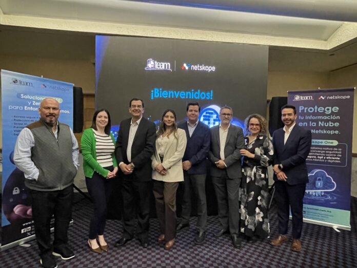 Equipo de TEAM y Netskope.