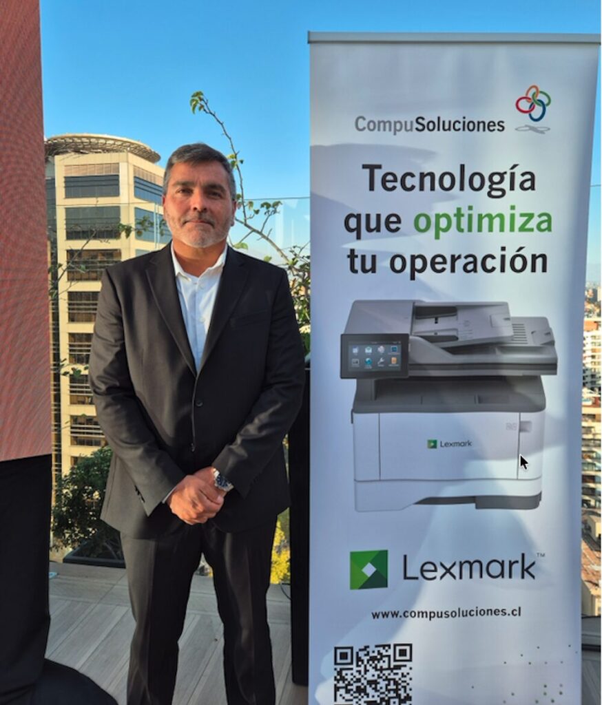 Diego Sarria, Gerente de Canales para Chile, Perú y Bolivia en Lexmark.