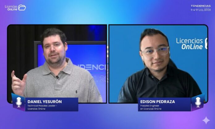 Daniel Yesurón y Edison Pedraza, Especialistas de Licencias OnLine