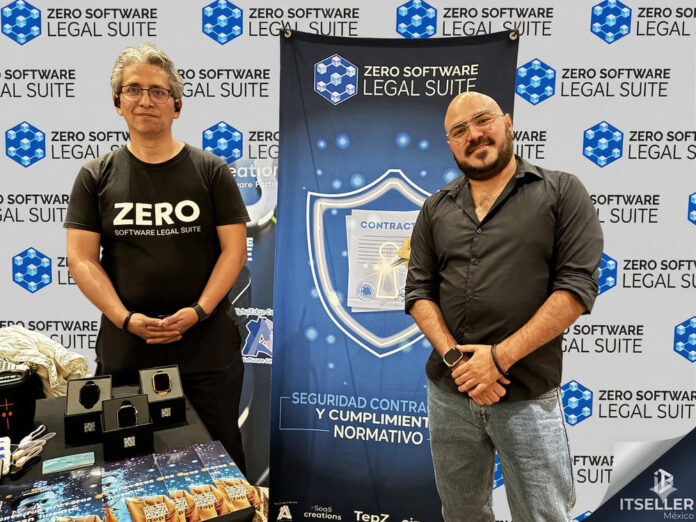 Miguel Ángel Tépoz, Cofundador; y Martín Argenis Suárez, CEO de Zero Software Legal Suite.
