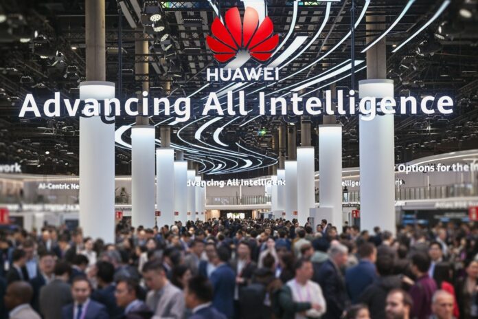 Huawei en el Mobile World Congress (MWC).