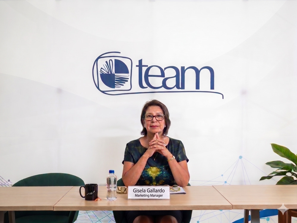 Gisela Gallardo, Marketing Manager para TEAM.