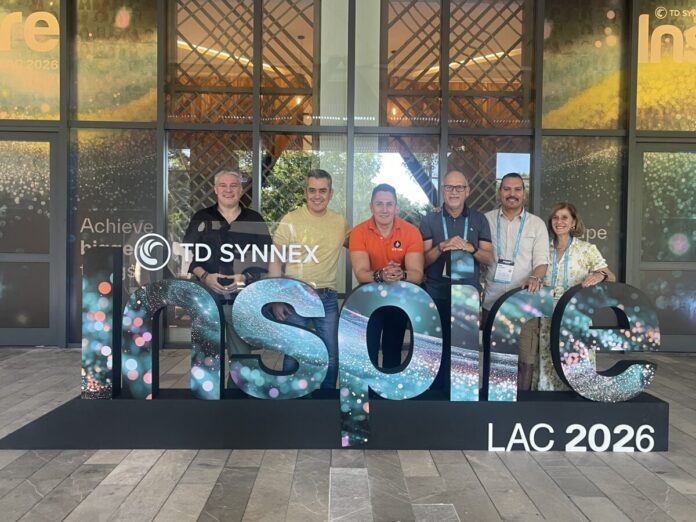 Ejecutivos de TD SYNNEX durante la última edición de TD SYNNEX Inspire.