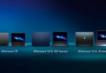 Alienware 15 redefine la entrada al gaming premium Infografía del portafolio de laptops Alienware 2026 que muestra la nueva segmentación de Dell Technologies: la serie Alienware 15 para entrada, la línea Alienware 16 y 16X Aurora para usuarios híbridos, y la gama Alienware 16 y 18 Area-51 para máximo rendimiento entusiasta.