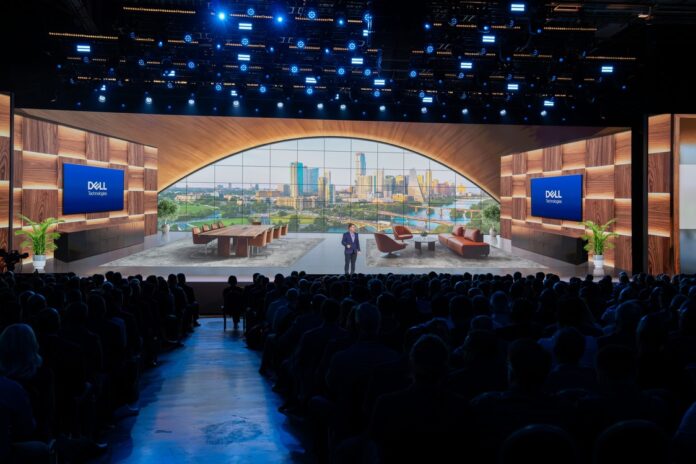 PORTADA-Michael-dell-dell-technologies-world MIchael Dell, CEO de Dell Technologies, en su keynote en Dell Technologies World 2026.