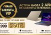 ASUS amplía la protección de sus laptops con la nueva Garantía VIP Banner promocional de la nueva Garantía VIP de ASUS en México, la cual ofrece a los usuarios de laptops elegibles una cobertura total extendida para brindarles mayor tranquilidad.