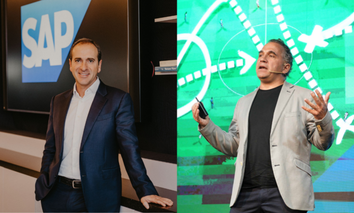 Karl Fahrbach, Chief Partner Officer, y  Leandro Estanga, Chief Partner Officer para Latinoamérica y el Caribe, en SAP.