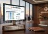 Databricks adquiere Row Zero para integrar hojas de cálculo en tiempo real, seguras y con gobernanza a Genie Fotografía de una elegante sala de juntas de Databricks con vista al horizonte urbano de San Francisco, donde se muestra un monitor de escritorio exhibiendo la interfaz integrada de Databricks Genie con una hoja de cálculo interactiva de Row Zero, junto a carpetas corporativas y una placa conmemorativa de la adquisición.